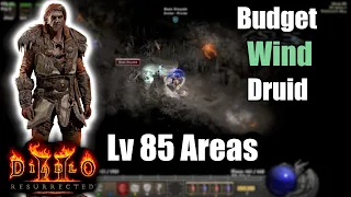 Budget Wind Druid Gameplay Level 85 Areas - Hurricane Tornado Druid Diablo 2 Resurrected 1440p