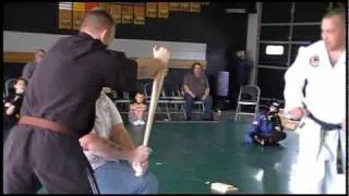 Bart Alsbrook Karate Baseball Bat Break - Premier Martial Arts