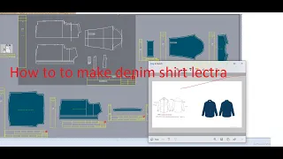 HOW TO MAKE MENS SHIRT PATTERN BY LECTRA,Beginner Shirt Tutorial | How to Make Shirt Pattern Lectra.