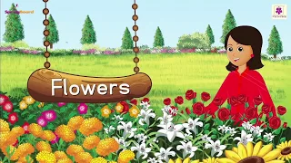 Flowers - Rhymes for Kids | Junior KG Rhymes | Periwinkle