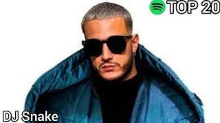 Top 20 DJ Snake Most Streamed Songs On Spotify (July 18, 2021)
