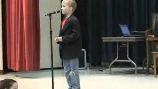 7 year old Piano Man by B. Joel