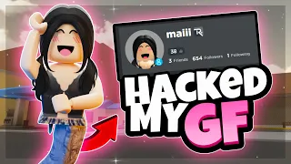 So I Hacked My GIRLFRIENDS Account.. 😳 (Da Hood)