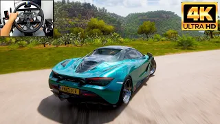 Mclaren 720S Spider | Forza Horizon 5 | Logitech g29 GamePlay | #forzahorizon5