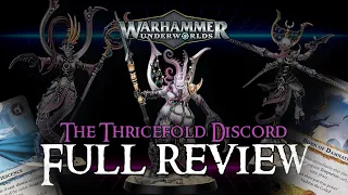 The Thricefold Discord -Full Warband & Deck Review | Warhammer Underworlds Deathgorge