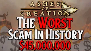 Ashes of Creation is the WORST SCAM In Kickstarter History 2022