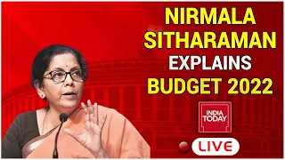 Nirmala Sitharaman Press Conference Live On Budget 2022 | FM Decodes Union Budget | Budget 2022 Live