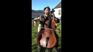 Bach Prelude Cello Suite No 1 in the Irish countryside