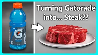 Growing Meat in... Gatorade?!?