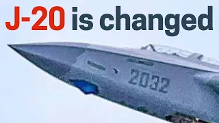 J-20 is changed: Design flaw fixed or an enhancement for this Chinese stealth fighter?