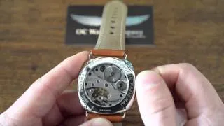 How To Wind a Manual Wind Panerai Radiomir PAM183 Manual Wind Watch