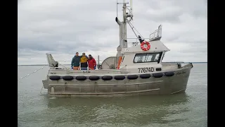 Commercial salmon fishing boat tour! inside a Bristol bay gillnet Boat