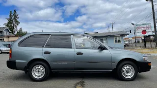 FOR SALE: 1993 Toyota Corolla Wagon 4WD MT5 Diesel 2.0L