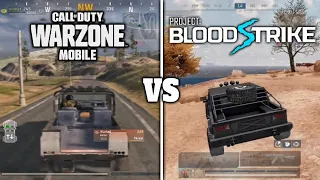 Call of Duty Warzone Mobile VS Project Blood Strike Comparison (Updated Version)