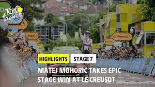 Highlights - Stage 7 - #TDF2021