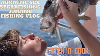 Adriatic Fishing Trip! Spearfishing | Jigging | John Dory | Octopus | Catch and cook | Sea Vlog