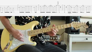 Deep Purple - Lazy in concert/live at BBC guitar solo lesson
