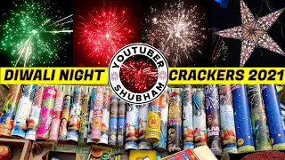 DIWALI NIGHT VLOG Crackers Bursting & Celebrations 2021 - Testing Mega Diwali Stash