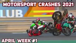 Motorsport Crashes And Fails 2021 April week 1