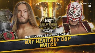 NXT Heritage Cup Match (Full Match Part 1/2)