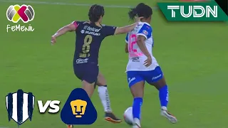 ¿HAY POLÉMICA? VAR quita penal | Monterrey 0-0 Pumas | Liga Mx Femenil - CL2024 - 4tos | TUDN