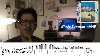 Windy Summer - ANRI Saxophone Transcription