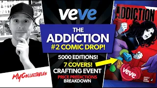 The ADDICTION #2 Comic Drop on Veve! Full Review!! CRAFTING EVENT!!