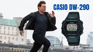 Tom Cruise Running Watch, Casio DW-290-1V Review