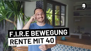 Mit 40 in Rente: #FIRE Bewegung und wie es funktioniert 🏡😱