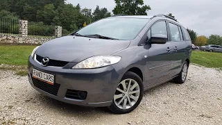 Mazda 5 2007r 1.8 benzyna Prezentacja Samochodu