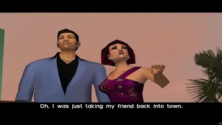 The Party - GTA Vice City - PC 4K - Tommy "Ray Liotta" Meets The Rest Of The Cast Of Characters