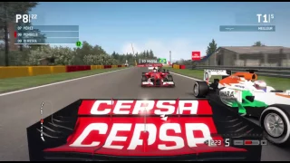 F1 2013 Gameplay - Défi de Saison - Qualifs + Course - Belgique