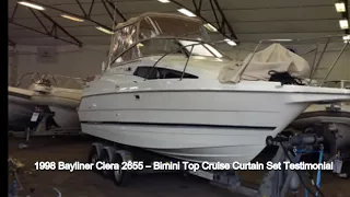 1998 Bayliner Ciera 2655 - New Boat Top Enclosure