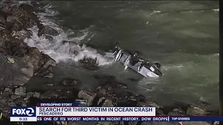 Coast Guards search for possible third victim in Pescadero crash