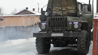 Первый запуск Ямз-238 после проточки посадочных мест под гильзы.