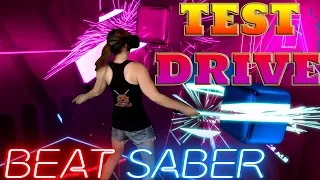 Beat Saber || Test Drive by John Powell (Expert) How To Train Your Dragon || Mixed Reality