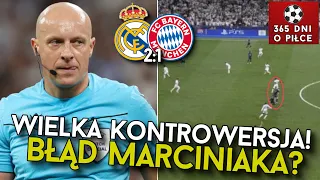 BŁĄD SZYMONA MARCINIAKA? | WIELKA KONTROWERSJA W MECZU REAL MADRYT - BAYERN MONACHIUM W PÓŁFINALE LM