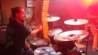 Chupacabra - Веселка (Drum Cam) (Live at "Barvy" club, Kiev, 26.08.2016)