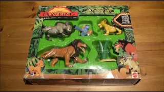 Kitwana's Toys #93: 1994 Mattel Disney The Lion King Action Figures Set #66379 (Scar, Shenzi, Simba)