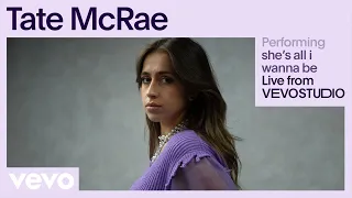 Tate McRae - she's all i wanna be (Live Performance) | Vevo