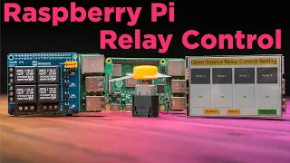 Voice and Touchscreen GUI Relay Activation - How To Use A PiRelay V2 HAT with Raspberry Pi