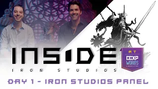 Warner exhibition | Inside Iron Studios at CCXP Worlds