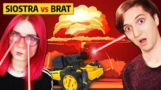 Wielki Pojedynek SIOSTRA vs BRAT 💥 Challenge Miss Aga i Adrian Clarson