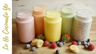 5 Recetas de Smoothies para el Desayuno | LHCY