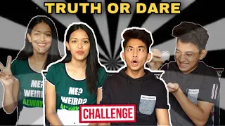 TRUTH AND DARE CHALLENGE 😝 || w/ Sister || Akash Thapa