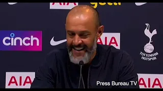 Nuno Espirito Santo reaction Tottenham 1 Manchester City 0