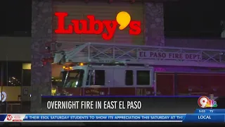 Fire reported at Luby's Restaurant early Monday morning