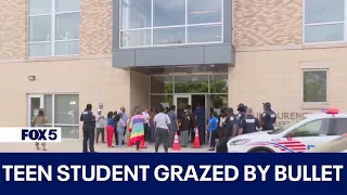 Dunbar High School student shot; Parents, students react