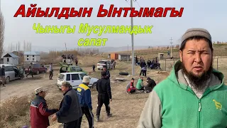 ЫНТЫМАКТУУ АЙЫЛ ТУРГАНДАРЫ ~ ЧЫНЫГЫ МУСУЛМАНДЫК САПАТ КӨРСӨТҮШТҮ🤲🏻