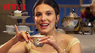 Millie Bobby Brown Thinks You're Drinking Tea Wrong | Damsel | Netflix